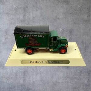Mack 1920 Mack AC Truck Green Good Moosehead Beer Diecast Display